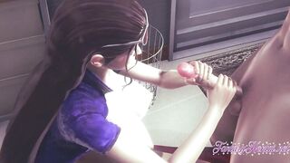 1 Piece Anime - Nico Robin ride a huge dick - Japanese manga animated porn