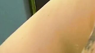 Hunky amateur fills his condom from anal fucking black man