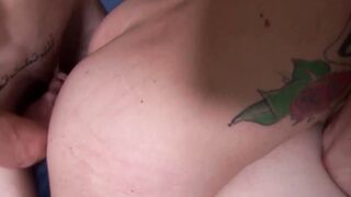 Horny and kinky Ryan Jordan fucked raw in spitroast 3way