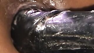 Hunky and Muscular homosexual endures having his ass fist fucked by his buddy who lay
