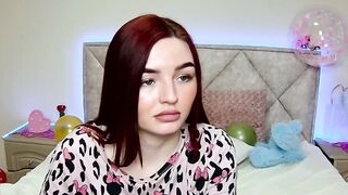 Beautiful amateur ginger babe on webcam