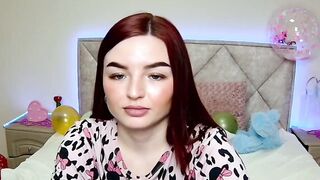 Beautiful amateur ginger babe on webcam