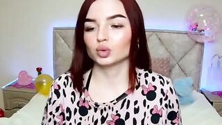 Beautiful amateur ginger babe on webcam