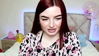 Beautiful amateur ginger babe on webcam