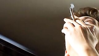 Horny twink Jayden Taylor sucks and rides the big cock of young Mike Robert