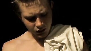 Innocent young Billy Da Kidd loves smoking and exercising his long big cock