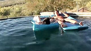 Goth teenie Asher Christiansen in cock stroking and foot worshiping session