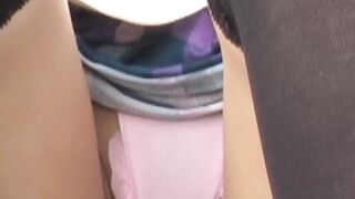 Adorable Japanese gal underwear recorded by perverted voyeur