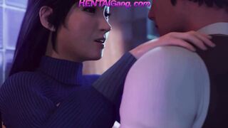 Tifa Night Club Sex [4k] 3D Animation
