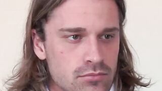 Kinky businessman Klein Kerr anal fucked hard after handjob