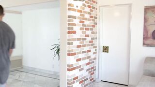 Big ass teen Maya Kendrick doggystyle banged after blowjob
