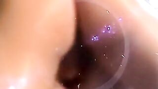 Skinny bi dude rammes his chubby lady friend and cums