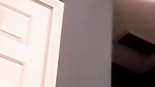 Thick throbbing cock amateur jerks off in homemade solo