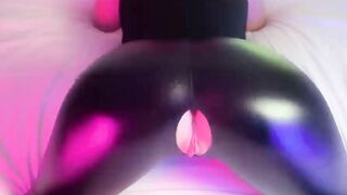 Leather Fantasy Leggings with SURPRISE HOLE