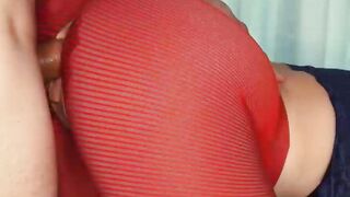 BIG ASS in FITNESS LEGINGS Receive a CREAMPIE