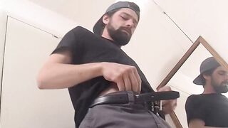 Compilation of horny dudes including Devin Reynolds in a jack off session and piss pl
