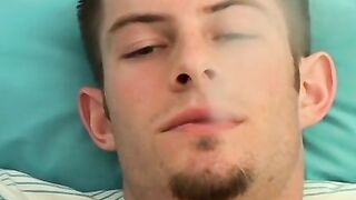 Cock smoke blowin and a hot ass fingering by ripped Mike Roberts
