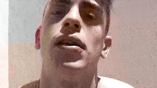 Sexy wavy haired Frederico Del Rey rides my cock after sucking it