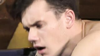 A horny player Bailey Summers wrecked Eli on billiard table