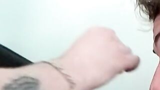 Domestic fancy date turns to smoking and rimming ass