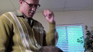 Hunky JJ Knight anal breeds his cute colleague Fane Roberts