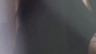 Kinky Japanese hottie filmed by voyeur during hot pussy play