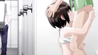 Horny Businessman With no GF Seduce Cute HENTAI Girl