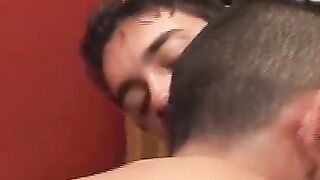 Tito has seduced cute latin twink Willy and he fucks his ass