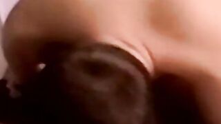 Youngster sucks BBC before bareback and cum in mouth