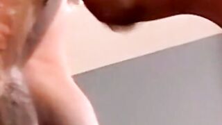Youngster sucks BBC before bareback and cum in mouth