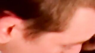 Youngster sucks BBC before bareback and cum in mouth