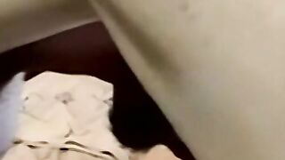 Rock hard hairy cock amateur gets hot passionate blowjob