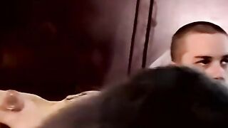Rock hard hairy cock amateur gets hot passionate blowjob