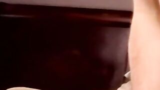 Rock hard hairy cock amateur gets hot passionate blowjob