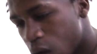 Casey instinctively backs away when this mega hung black friend Freddie takes over