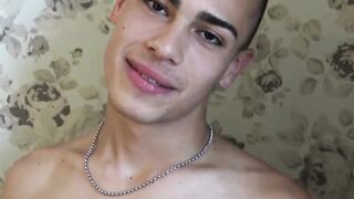 Twink latino Edipo Rey barebacked after sucking a throbbing dick