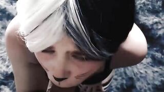 Neko Blowjob Compilation Sexy Catgi vol2