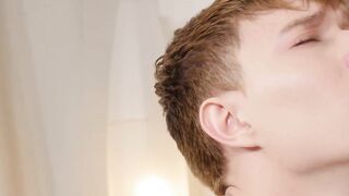 Soft twink Angel rivers ass pounded by Liam Roses hairy cock