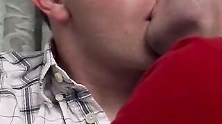 Smoking twink spreads wide for his frat buddys cock