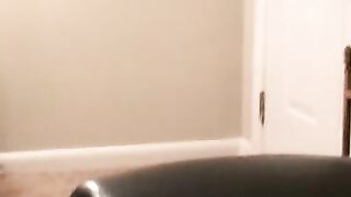 Mature jock sprays jizz all over the place after jerk off