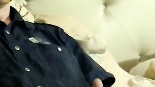 Straight deviant Nimrod masturbating with nipples teased