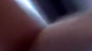 Chubby man receives cum in mouth in interracial threesome