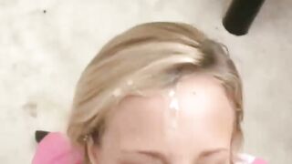 Cum on my Stepsisters face compilation