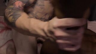 Kinky ebony hunk Adrian Hart gets hot passionate rimming