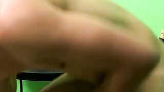Young fellow gets talked with and afterward he strokes his huge dick