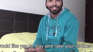 LatinoJuice.com - Thiago - Bearded cute guy Thiago loves the flavor of my uncut boner