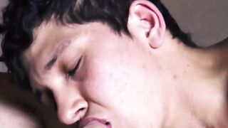 LatinoJuice.com - Remo & Ayun - Slutty gay Remo submits to straight stud Ayuns swift