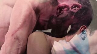 DaddiesPorno.com - Rob Quin & Muscled Madison - Twink stepson begging to sleep next t