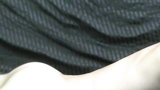 Nice bodied Zack Randall twerks in front of us before autofellatio