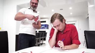 StepsonXXX.com - Ryan Evans & Jesse Zeppelin - I sneaked into blonde Ryan Evans room